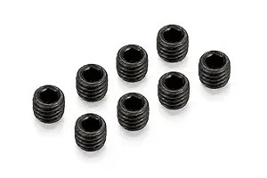 Atrek 3x3mm Fine Thread Grub Screws 8Pcs