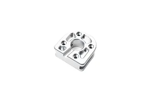 Losi Aluminium Electric Motor Plate - Silver