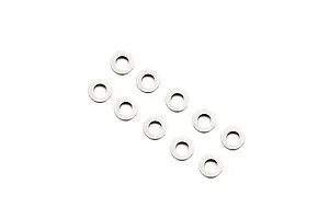 Losi Steel 6.4x12x1.6mm Washers 10Pcs - Silver