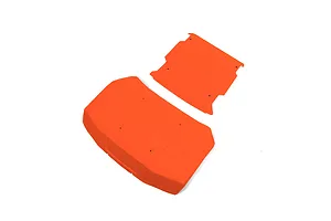 Losi Hood and Roof Body Panels 2Pcs - Fluorescent Orange