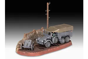 Revell 1/76 Krupp Protze KFZ 69 with 3.7cm Pak Scaled Plastic Model Starter Kit image 8