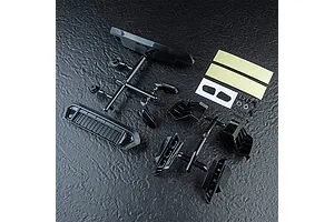 MST 1/10 MTRTR (WB275) Unpainted Body Shell - Clear image 3
