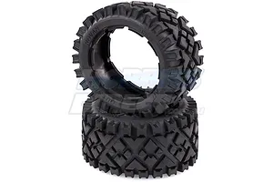 Rovan 4.7/5.5" Baja 5B Rear All Terrain Tyres 2Pcs image 15638