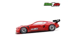 MonTech 1/10 Mustang GT3 GT Unpainted Body Shell - Clear image 4