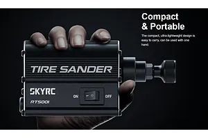 SkyRC Aluminium Tyre Sander - Black image 4
