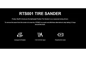 SkyRC Aluminium Tyre Sander - Black image 5
