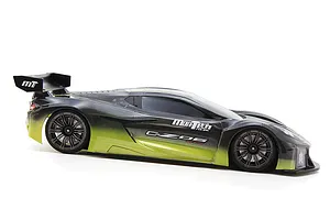 MonTech 1/10 190mm C-Z06 GT3 Unpainted Body Shell - Clear image 2