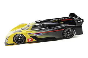 MonTech 1/10 190mm CV Series LMH GT Unpainted Body Shell - Clear image 3
