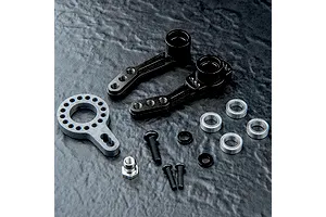 MST Aluminium Lightweight Steering Arm Set - Black