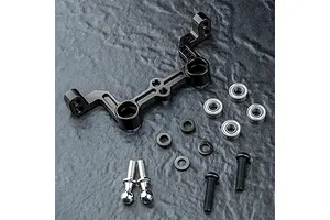 MST Aluminium Steering Joint Plate - Black