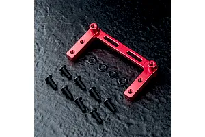MST Aluminium Servo Mount - Red