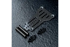MST Carbon Lightweight Rear Link Plate Set - Black