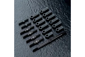MST Aluminium Complete Turnbuckle Set - Black