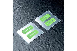 MST TE37 Wheel Stickers/Decal Set - Green