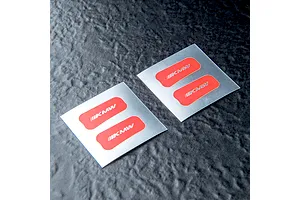MST TE37 Wheel Stickers/Decal Set - Red