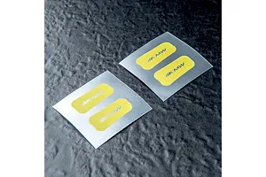 MST TE37 Wheel Stickers/Decal Set - Yellow