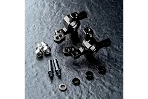 MST Aluminium ATK V3 Steering Hubs 2Pcs - Black