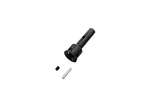 Losi Steel Front CVD Wheel Axle with Pin and Grub Screw