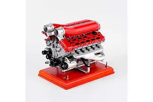 Teching DM108 V12 Engine Scaled Metal Model Kit