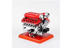 Teching DM108 V12 Engine Scaled Metal Model Kit image 2