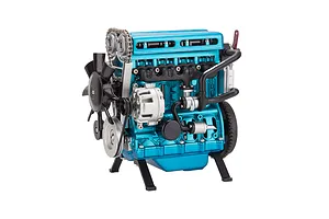 Teching DM111 Turbocharged Four Cylinder Engine Scaled Metal Model Kit