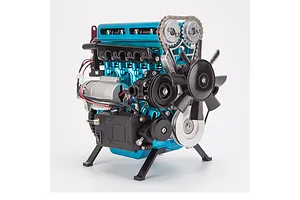 Teching DM111 Turbocharged Four Cylinder Engine Scaled Metal Model Kit image 3
