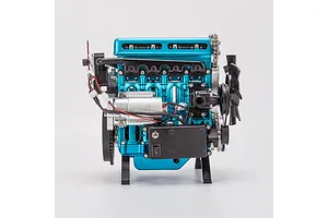 Teching DM111 Turbocharged Four Cylinder Engine Scaled Metal Model Kit image 4