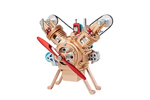 Teching M114 V2 Engine Scaled Metal Model Kit