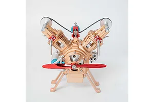 Teching M114 V2 Engine Scaled Metal Model Kit image 2