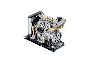 Teching 1/10 DM115 Mini 4 Cylinder Diesel Engine Scaled Metal Model Kit