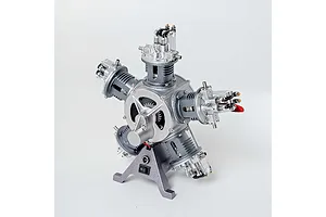 Teching DM116 5 Cylinder Radial Engine Scaled Metal Model Kit image 4
