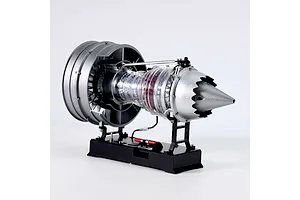Teching 1/15 DM121 Civil Turbofan Engine Scaled Metal Model Kit image 2