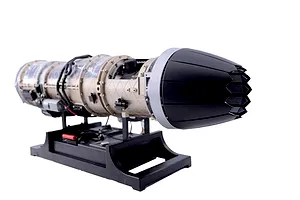 Teching 1/10 DM135 Small Bypass Turbofan Engine Scaled Metal Model Kit image 3