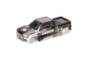 ARRMA 1/10 Granite 4X4 Painted Clipless Body Shell - Gunmetal