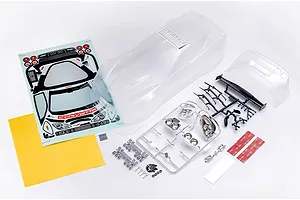 Killerbody Corvette GT2 Unpainted Body Shell - Clear