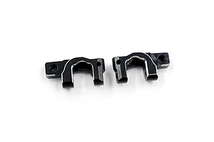 Yeah Racing Aluminium Hub Carriers (C-Hubs) 2Pcs - Black