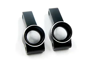 Yeah Racing Aluminium Rear Hubs 2Pcs - Black