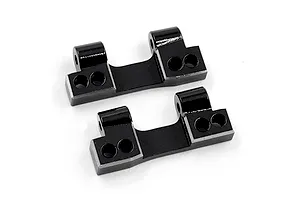 Yeah Racing Aluminium Rear Lower Arm Mounts 2Pcs - Black