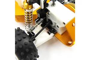 Yeah Racing Aluminium Rear Lower Arm Mounts 2Pcs - Black image 3