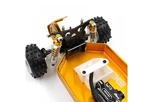Yeah Racing Aluminium Rear Bulkhead - Black image 3