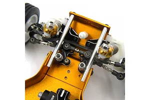 Yeah Racing Aluminium Front Lower Arm Mounts 2Pcs - Black image 3