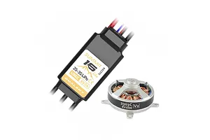 Dualsky 180 2303C V2 1800KV Motor and Summit Lite 16A ESC Brushless Tuning Combo