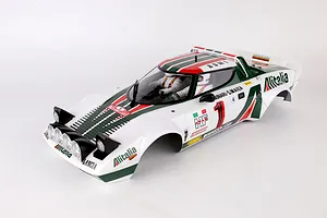 Killerbody Lancia Stratos Gr.4 Painted Cockpit - Black/White image 6