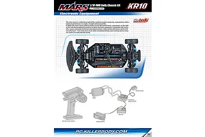 Killerbody Mars KR10 RC Rally Car Electric 4WD 1/10 Scale Kit image 7