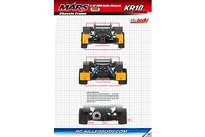 Killerbody Mars KR10 Lancia Stratos RC Rally Car Electric 4WD 1/10 Scale Roller image 11