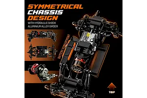 UDI Bharal Pro RC Rock Crawler Electric Brushless 4WD 1/18 Scale RTR image 2
