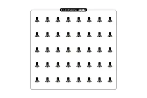 BetaFPV 1.4x2mm Motor Fixing Screw Set 40Pcs