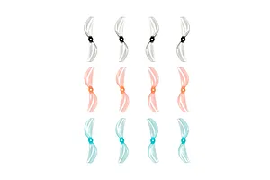 BetaFPV Gemfan 45mm 2-Blade Propellers 12Pcs - Pink/Blue/Grey