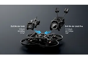 BetaFPV Pavo20 Pro II Frame - Clear Grey image 5