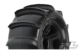 Pro-Line 2.2" Sling Shot on Black Desperado Rims - Glued Wheels 2Pcs image 15799